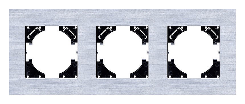 Рамка на 3 поста Kollinger Reflex AL RA3SR