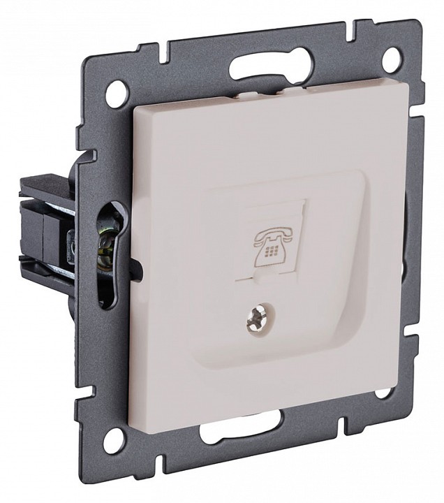 Розетка Ethernet RJ-45 без рамки Kollinger  REA-018CM