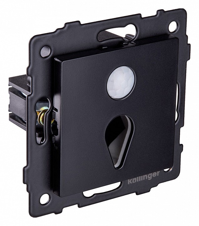 Заглушка для поста с подсветкой, без рамки Kollinger  REA-044BK