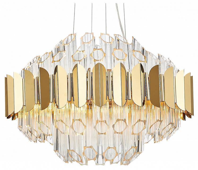 Подвесная люстра Natali Kovaltseva Rivera 81443/8C GOLD