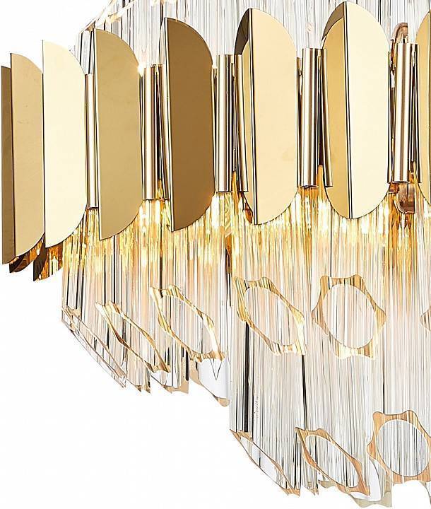 Подвесная люстра Natali Kovaltseva Rivera 81443/8C GOLD