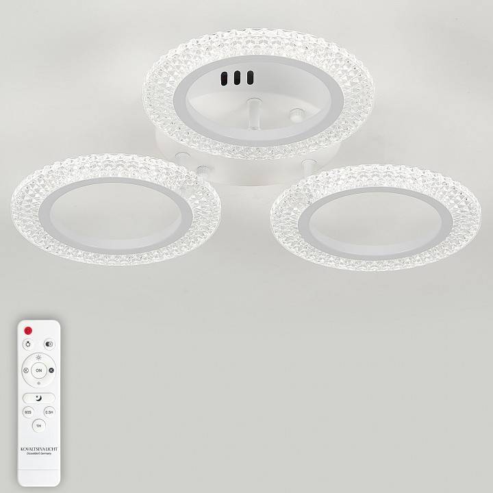 Люстра потолочная светодиодная Natali Kovaltseva Simply LED LAMPS 81122/3C