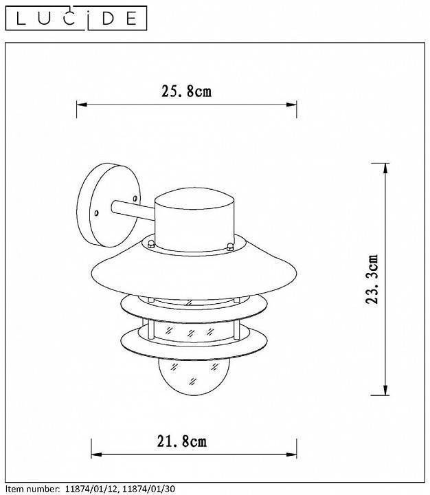 Светильник на штанге Lucide Zico 11874/01/30