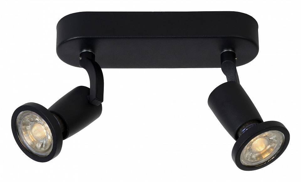 Спот Lucide Jaster-Led 2xGU10 черный 11903/10/30