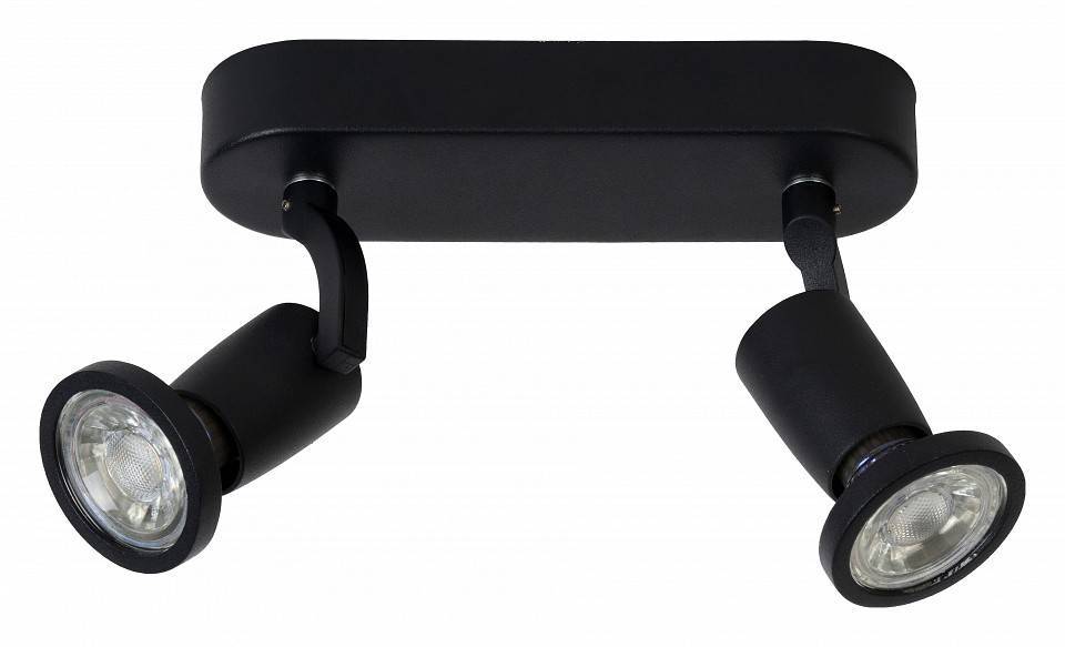 Спот Lucide Jaster-Led 2xGU10 черный 11903/10/30