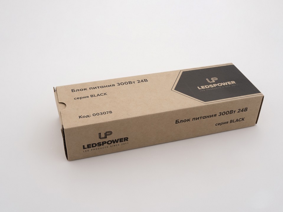 Блок питания LEDS POWER BLACK 200 Вт 12 В IP67 003078