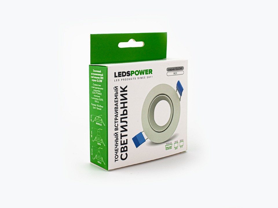 Встраиваемый светильник LEDS POWER GLOW 007878