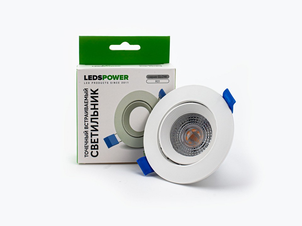 Встраиваемый светильник LEDS POWER GLOW 007878