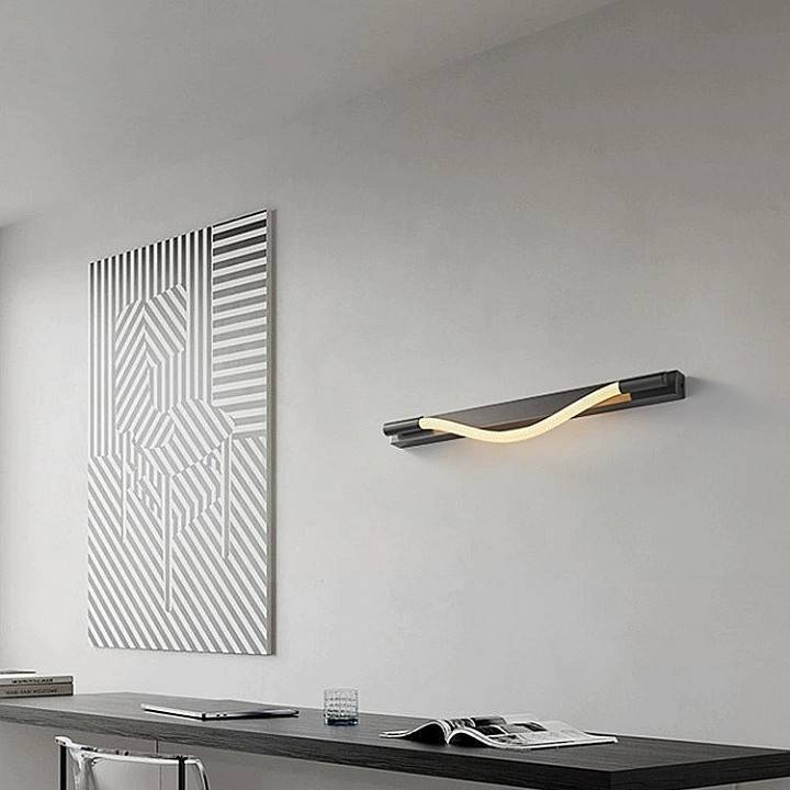 Накладной светильник LIGHTERA Tura LE103W-80B