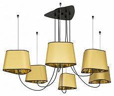 Подвесная люстра Loft It Nuage 6 ламп желтая LOFT1163-6YL