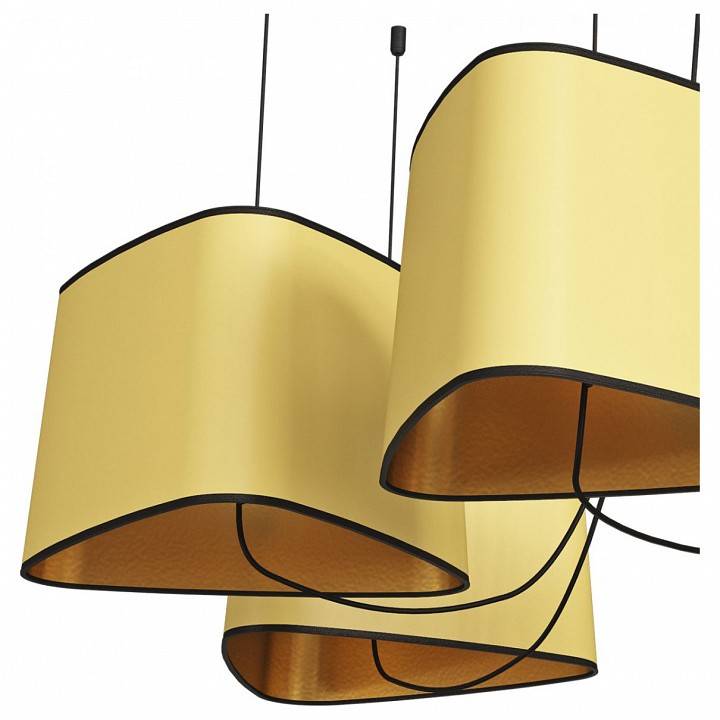 Подвесная люстра Loft It Nuage 6 ламп желтая LOFT1163-6YL