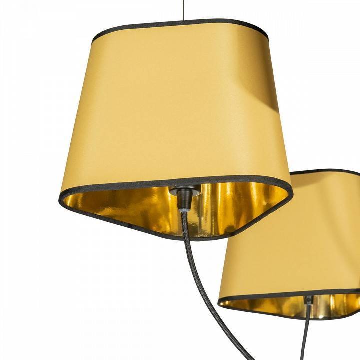 Подвесная люстра Loft It Nuage 6 ламп желтая LOFT1163-6YL