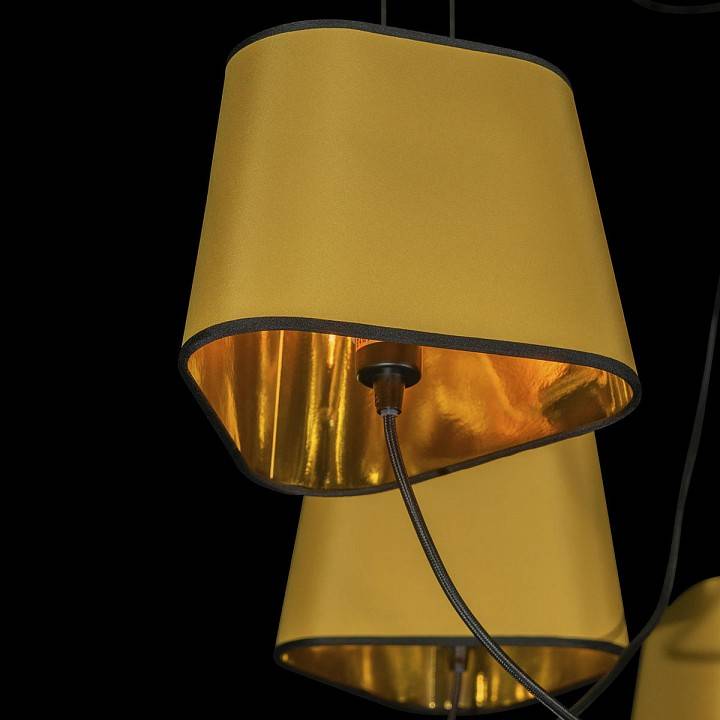 Подвесная люстра Loft It Nuage 6 ламп желтая LOFT1163-6YL