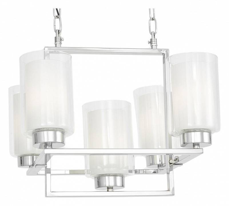 Подвесная люстра Lumina Deco Lino LDP 1239-5 CHR
