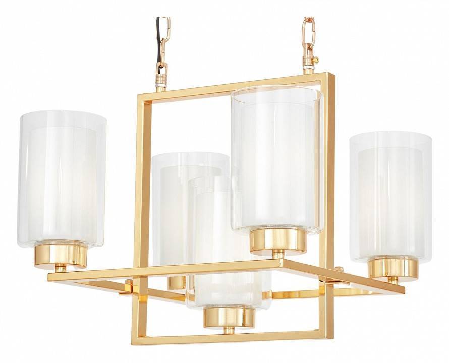 Подвесная люстра LUMINA DECO Lino LDP 1239-5 F.GD