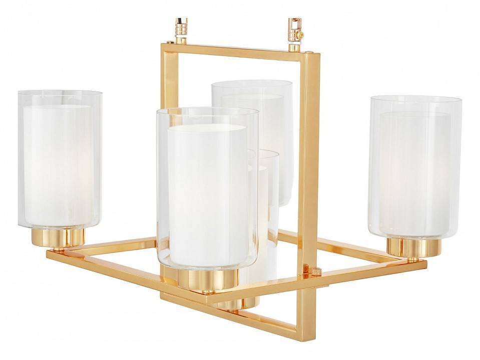 Подвесная люстра LUMINA DECO Lino LDP 1239-5 F.GD