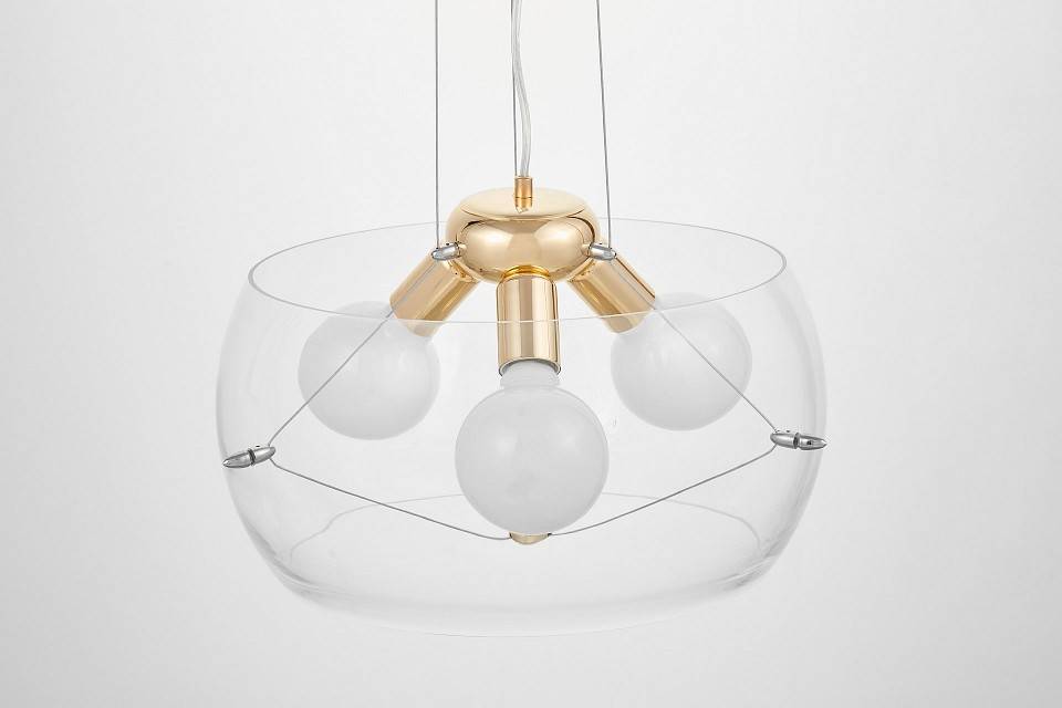 Подвесной светильник Lumina Deco Globo 400 мм LDP 6018-400 PR+F.GD