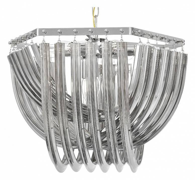 Подвесная люстра Lumina Deco Boscone LDP 7044-550 CHR+GY