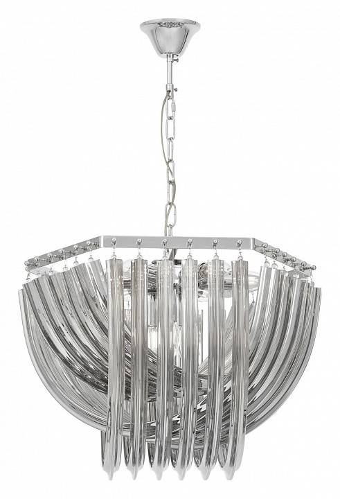 Подвесная люстра Lumina Deco Boscone LDP 7044-550 CHR+GY