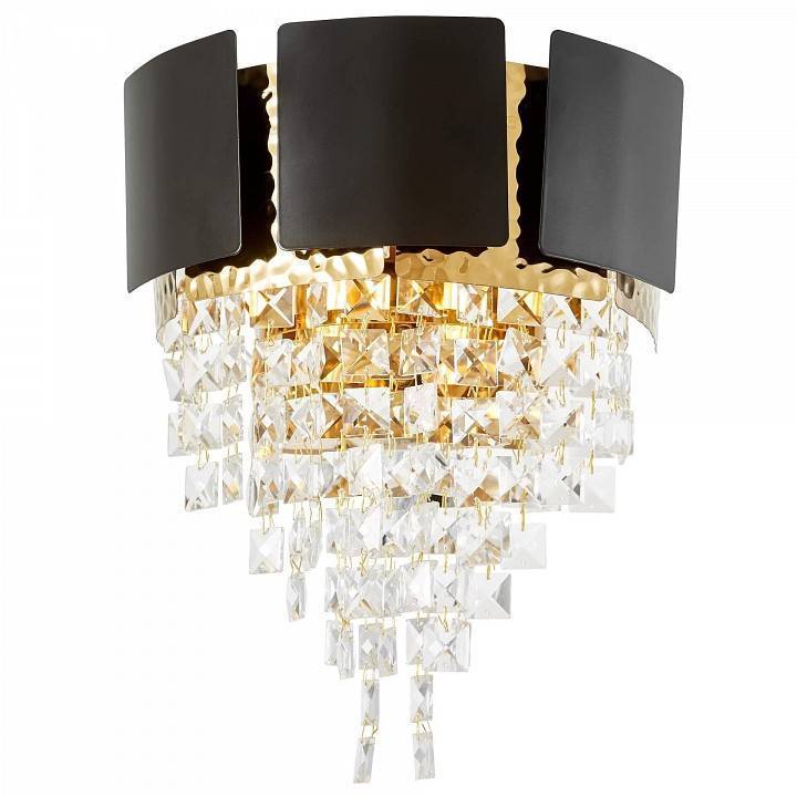 Накладной светильник LUMINA DECO MOLINA LDW 7045-2 BK+GD