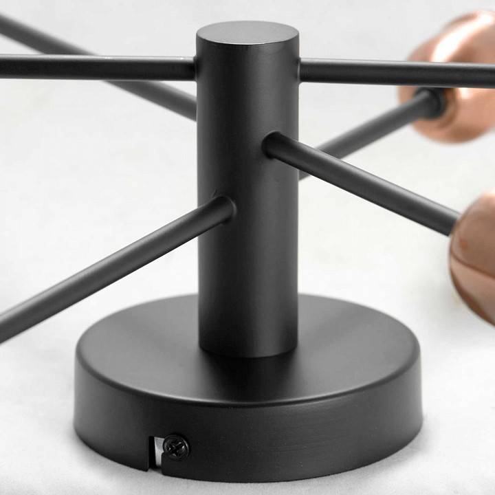 Люстра на штанге Lussole Huron 10 ламп LSP-8200