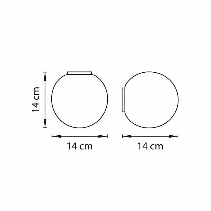 Светильник накладной Lightstar Globo 803010