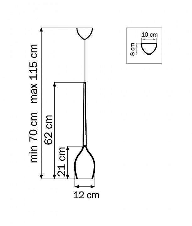 Подвесной светильник Lightstar Meta Duovo 807117