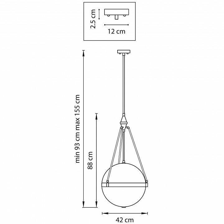 Светильник на штанге Lightstar Modena 816047
