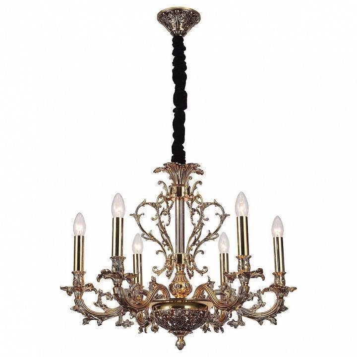 Подвесная люстра Lucia Tucci Firrnze FIRENZE 1780.6 antique gold