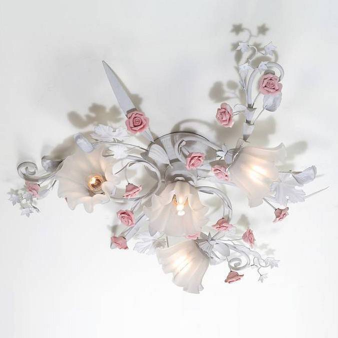 Потолочная люстра Lucia Tucci Fiori di Rose 109.3.1