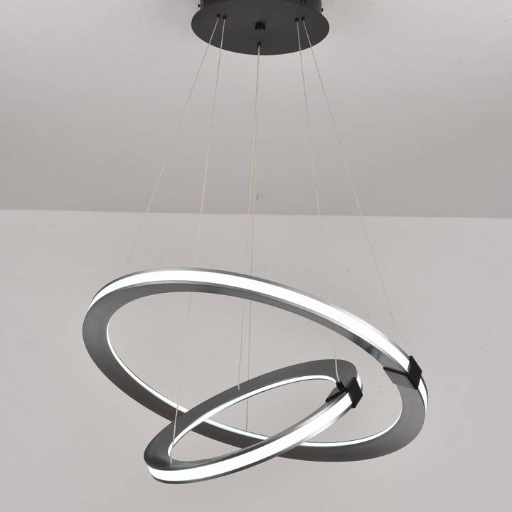 Подвесной светильник iLedex Vision 9225-8+5SD GR+BK