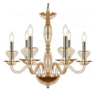 Подвесная люстра iLamp Mercury P9448-6 Gold