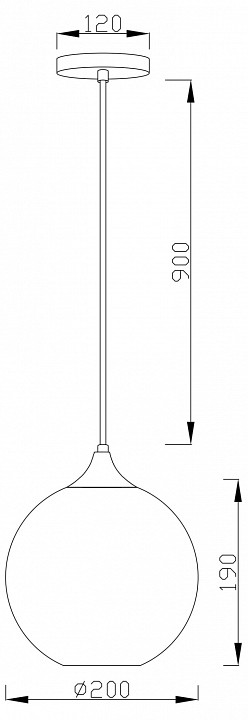 Подвесной светильник Moderli Sumatra V11525-1P