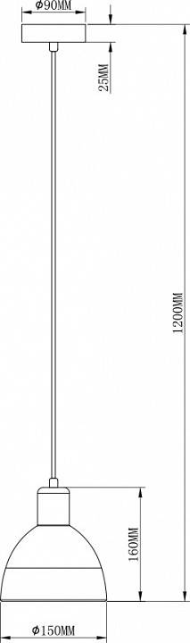 Подвесной светильник Moderli Irina V2711-1P