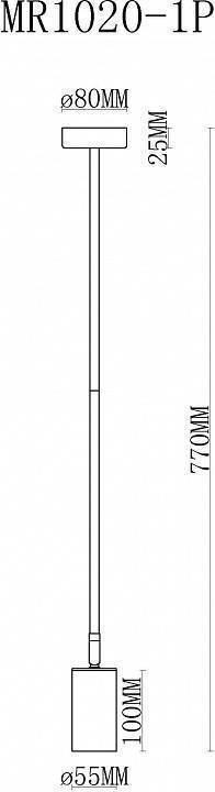 Светильник на штанге MyFar Dereck MR1020-1P