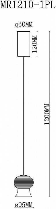 Подвесной светильник MyFar Jane MR1210-1PL