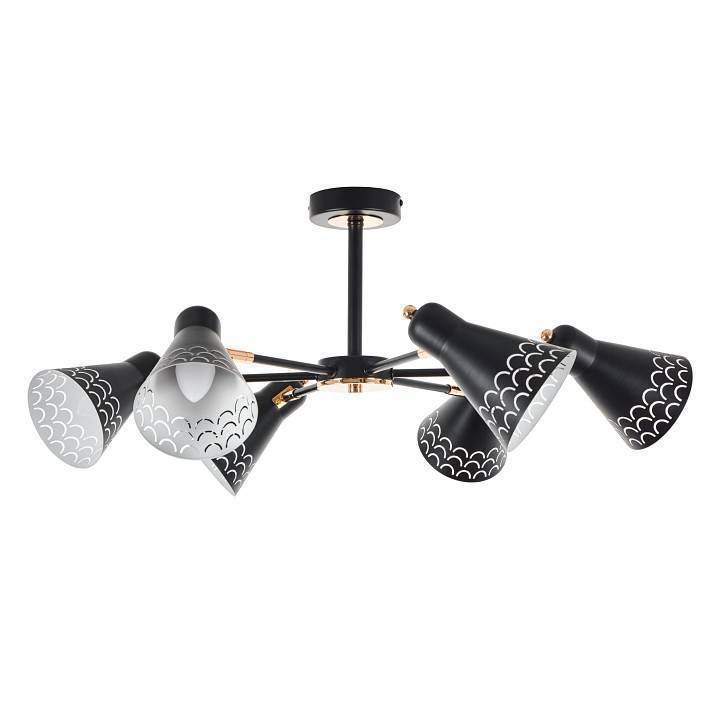 Люстра на штанге MyFar Chilly 6 ламп MR1531-6C