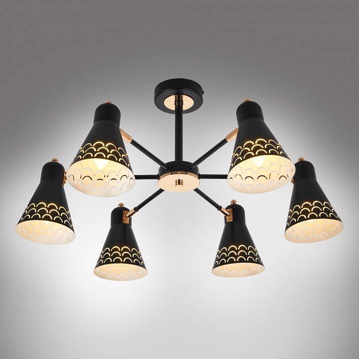 Люстра на штанге MyFar Chilly 6 ламп MR1531-6C