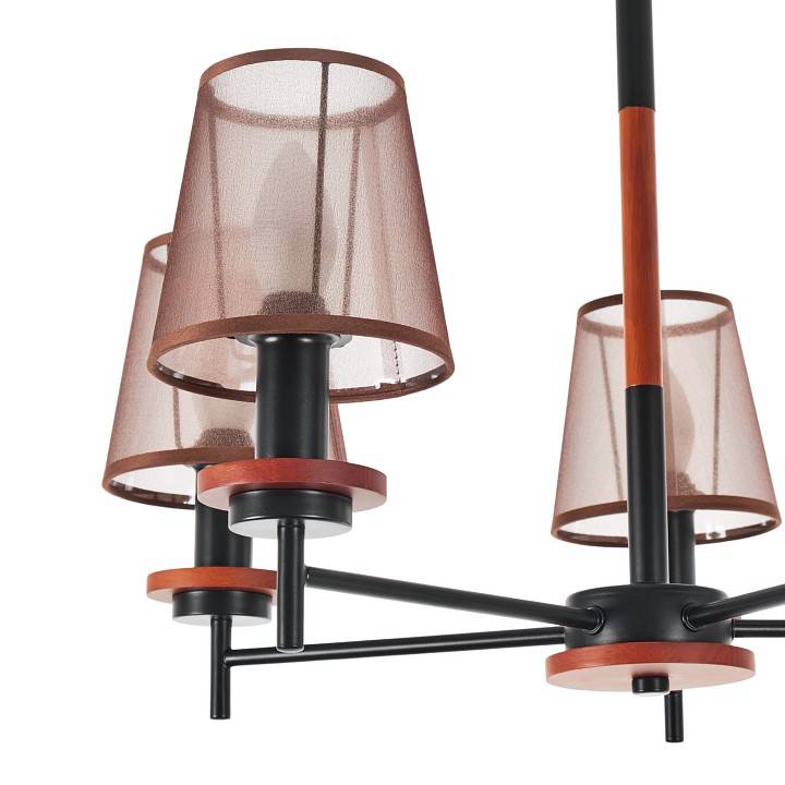 Люстра на штанге MyFar Daniel 5 ламп MR1851-5C