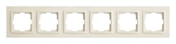 Рамка на 6 постов Mono Electric Despina 102-010000-166