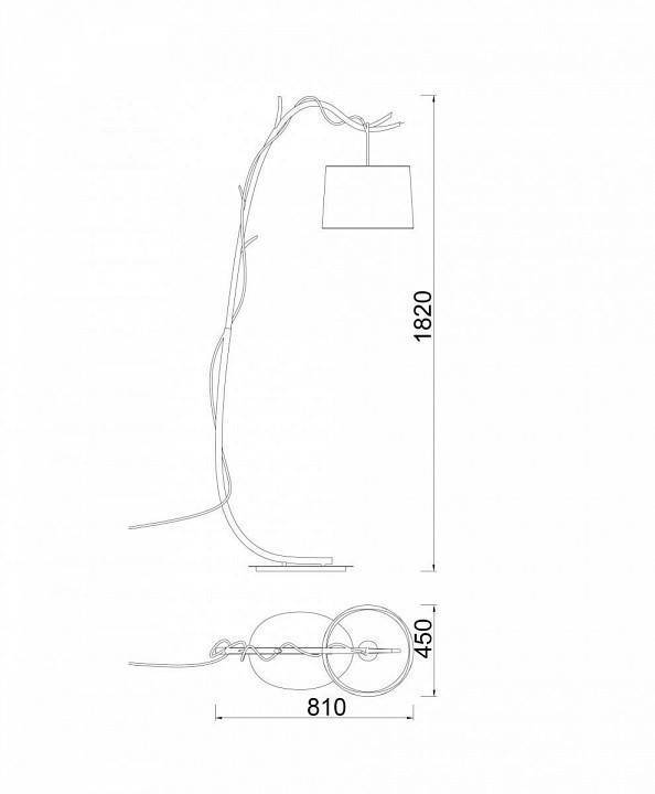 Торшер Mantra Sabina 6182