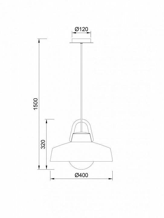 Подвесной светильник Mantra Kinke 6212