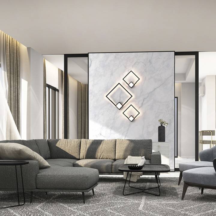 Накладной светильник Mantra Boutique 20 Вт черный/золото 7680