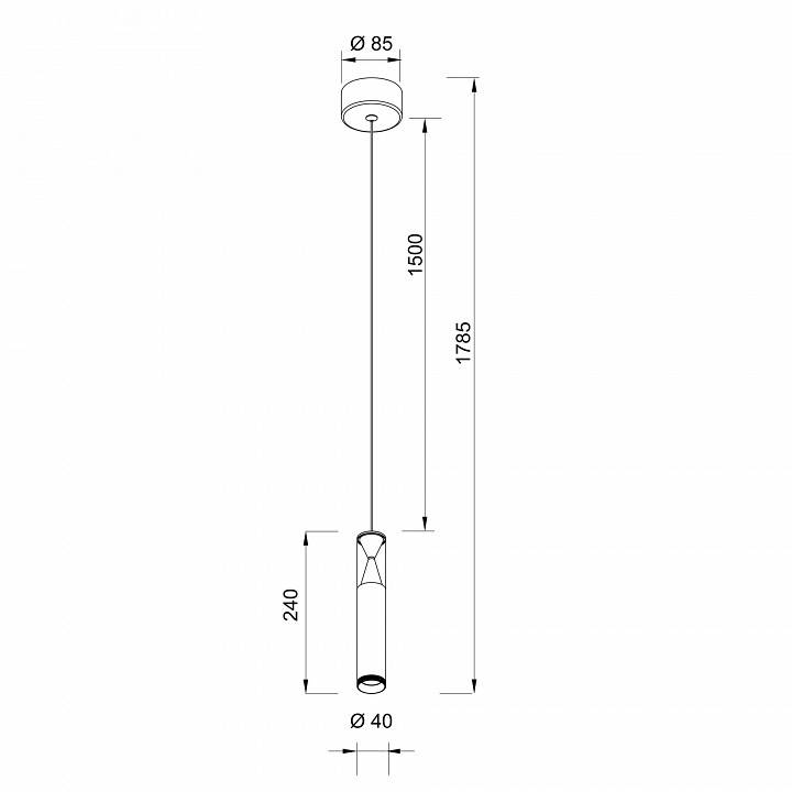 Подвесной светильник Mantra Spark LED 12 Вт 8969