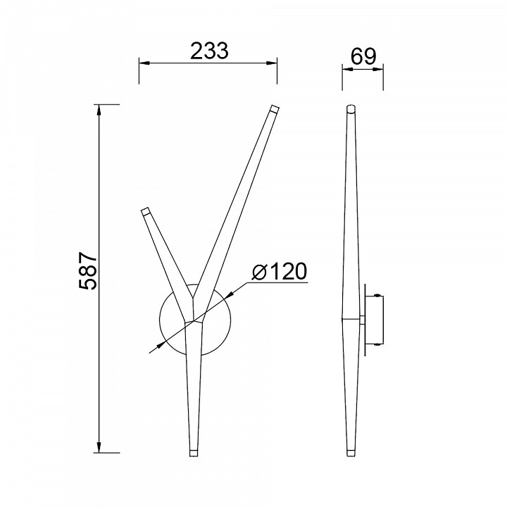 Бра Mantra Arrecife 9230