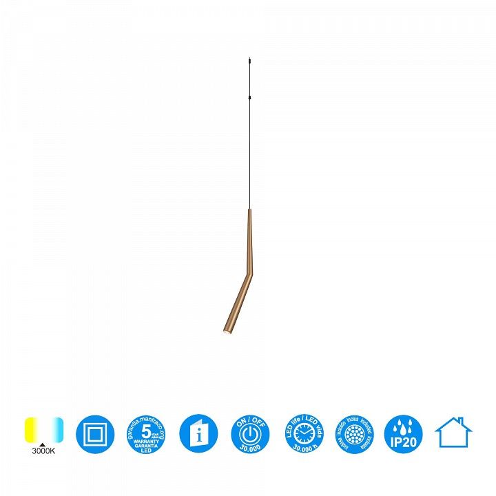 Подвесной светильник Mantra Boomerang 9356+9245 (1L)