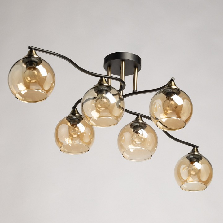 Люстра на штанге De City Торес 6х40Вт E14 110012206