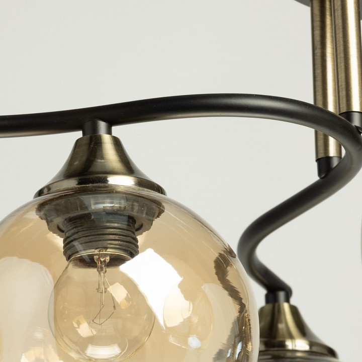 Люстра на штанге De City Торес 6х40Вт E14 110012206