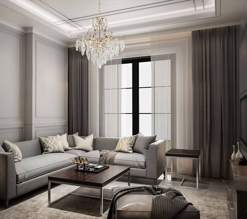 Подвесная люстра De City Бриз 30 4x40 Вт E14 111011004