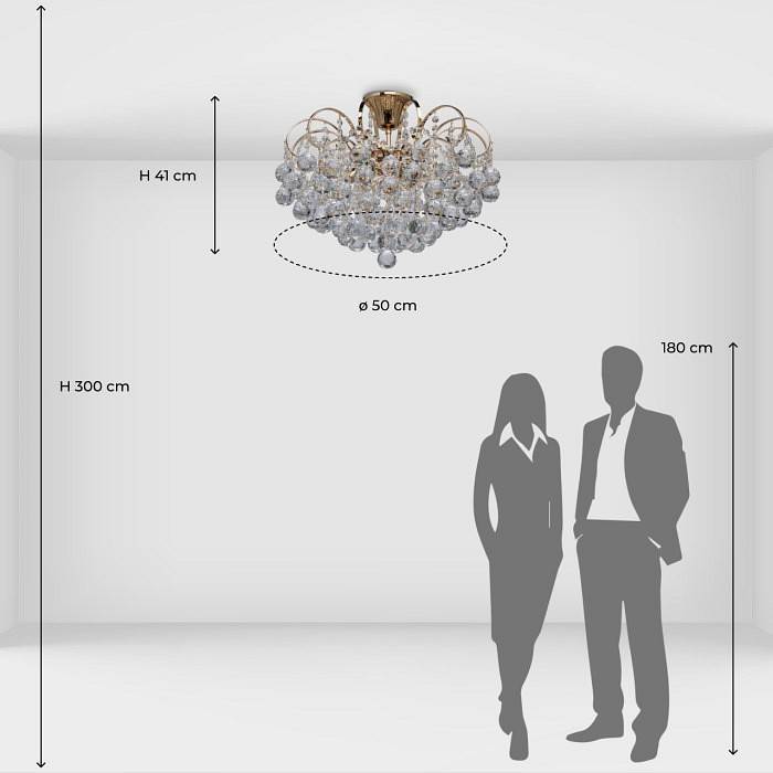 Подвесная люстра MW-Light Жемчуг 6x60 Вт E14 232016406